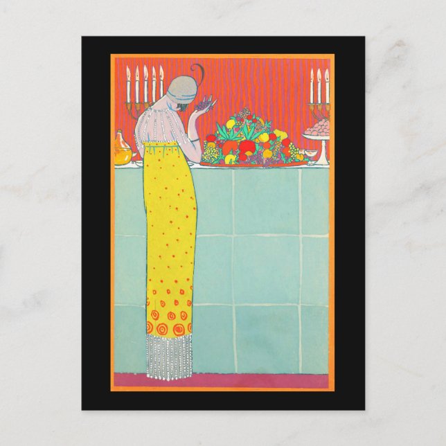 postal Art Deco 8 (Anverso)