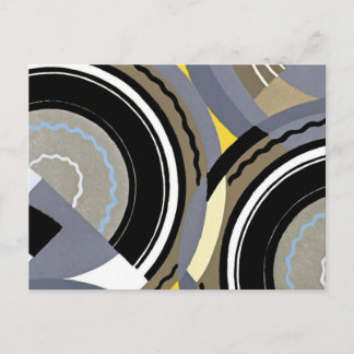 Postal Art Deco Abstracto (3)