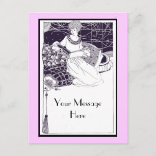 Postal Art Deco de época