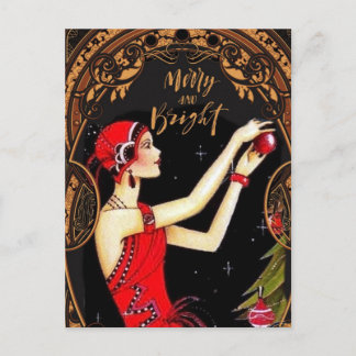 Postal Art Deco de los vestíbulos