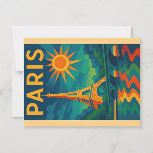 Postal Art Deco de París