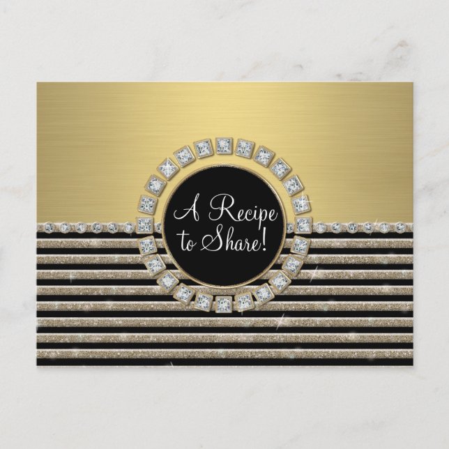 Postal Art Deco Moderno Aspecto horizontal de raya Purpur (Anverso)