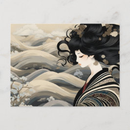 Postal Art fashion striped pattern