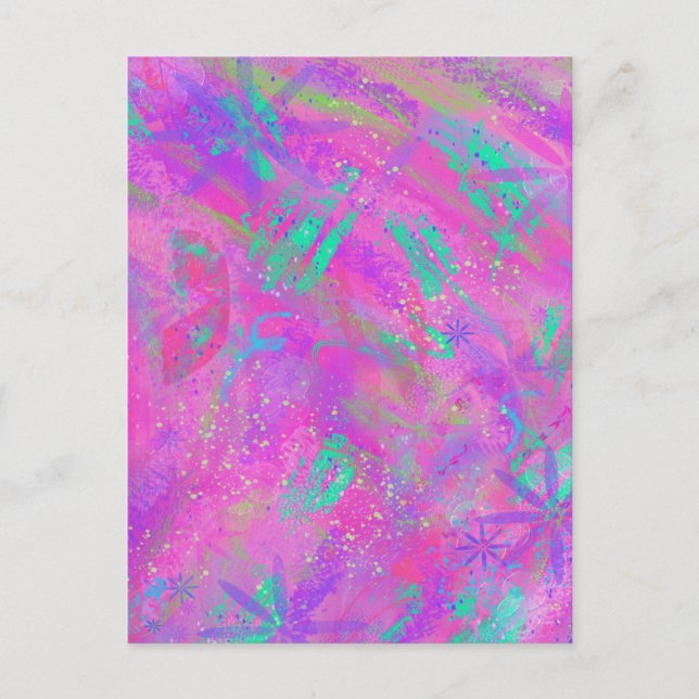 Postal Art Journal Love (Anverso)