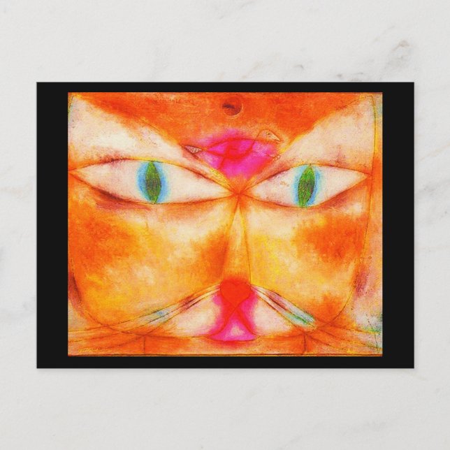 Postal Art-Klee 10 postcard-Classic (Anverso)