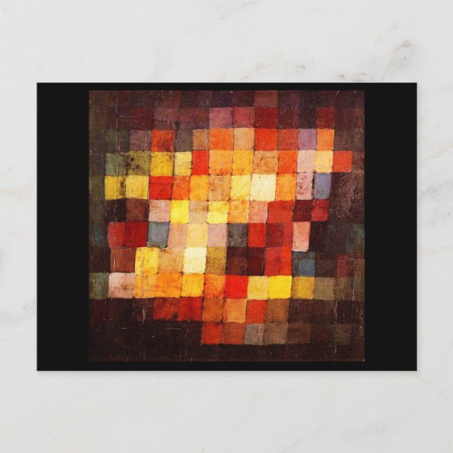 Postal Art-Klee 6 Postcard-Classic (Anverso)