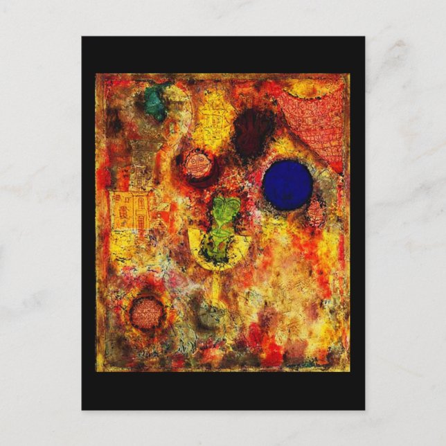 Postal Art-Klee postcard-Classic/Vintage 14 (Anverso)