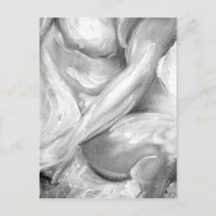 Postal Art Lover Elegant Original Art Male Pintura Sobre