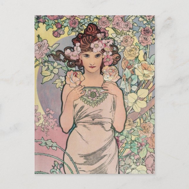Postal Art Nouveau (Anverso)