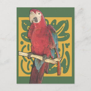 Postal Art Nouveau de loro