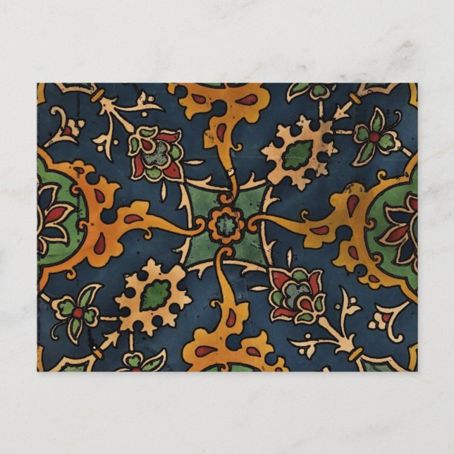 Postal Art Nouveau l'Art Arabic (Anverso)