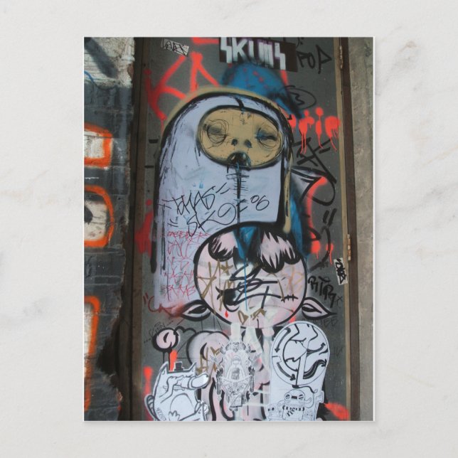 Postal Art On Art Postcard (Anverso)
