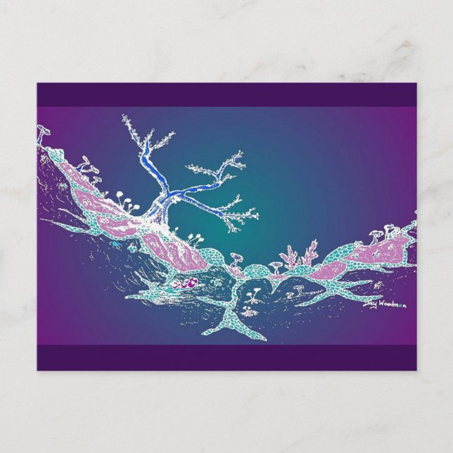 Postal Art Postcard 10: Luminoso del Valle Mágico (Anverso)