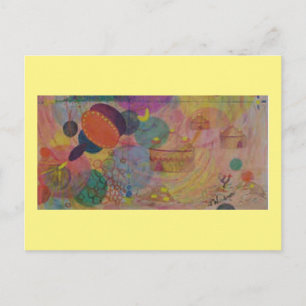 Postal Art Postcard 12: Fantastía orgánica - ACEITE