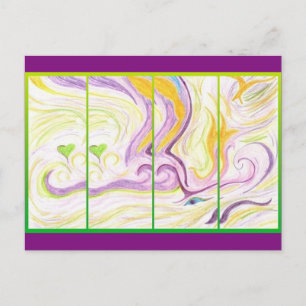 Postal Art Postcard 8: Amor espiritual