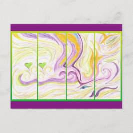Postal Art Postcard 8: Amor espiritual