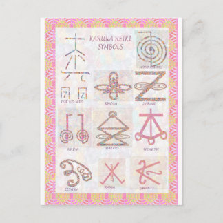 Postal ART simbólico: Herramientas de Maestría de Reiki