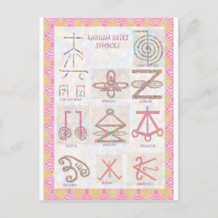Postal ART simbólico: Herramientas de práctica de maestrí