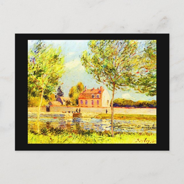 Postal Art-Sisley 4 Postcard-Classic (Anverso)