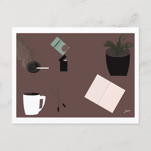 Postal Art Supplies :  Postcard Print by J.H. Thornton (Anverso)