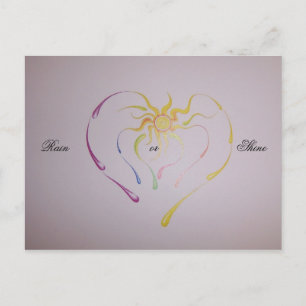 Postal arte 011, Lluvia...