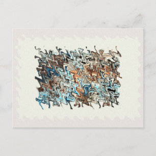 Postal Arte abstracto