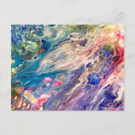 Postal Arte abstracto