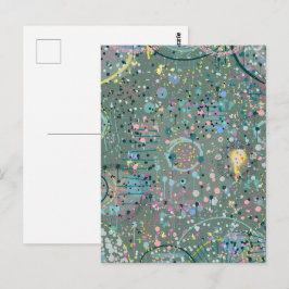Postal Arte abstracto: A través de la pradera