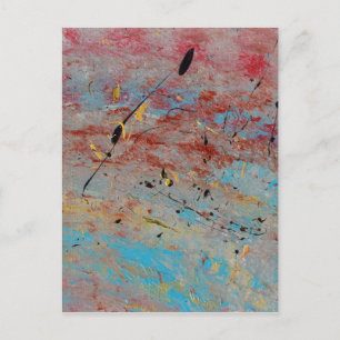 Postal Arte abstracto - Campos de batalla
