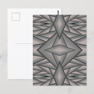 Postal Arte abstracto congelado en el tiempo