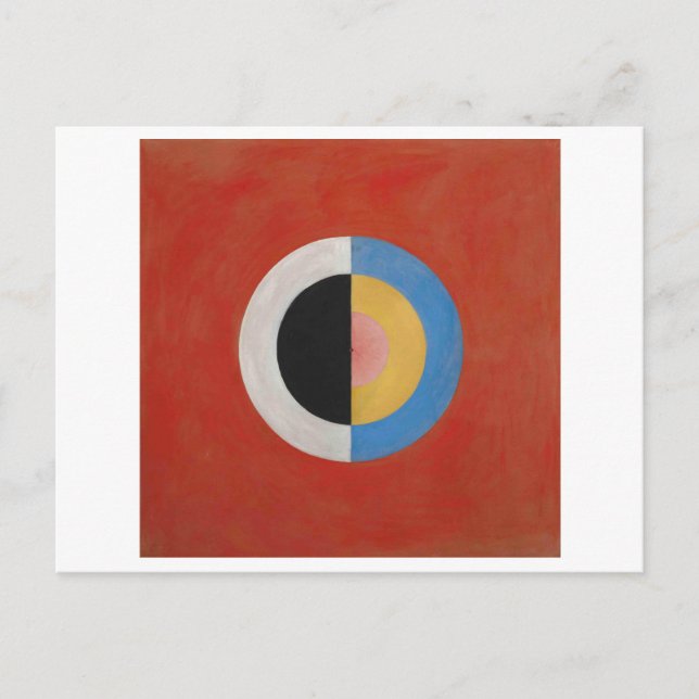 Postal Arte abstracto de Hilma af Klint (Anverso)