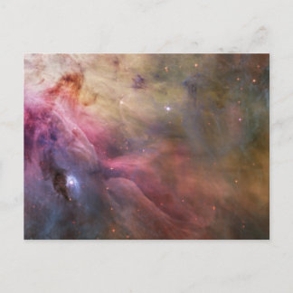 Postal Arte abstracto encontrado en la nebulosa de Orión