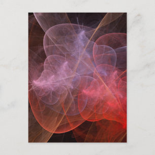 Postal Arte abstracto Galaxia maravillosa