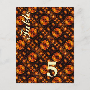 Postal Arte abstracto moderno boho elegante dorado patrón