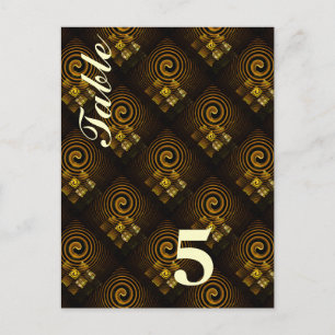 Postal Arte abstracto moderno boho elegante patrón #502