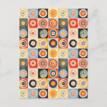 Arte abstracto retro al estilo de Hilma af Klint