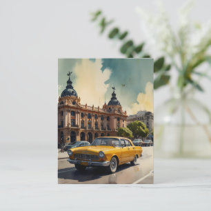 Postal Arte acuático de Buenos Aires
