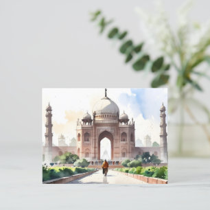 Postal Arte acuático de Delhi