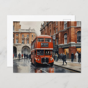 Postal Arte acuático de Londres