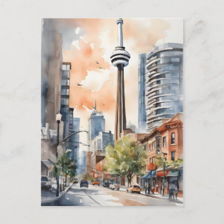 Postal Arte acuático de Toronto