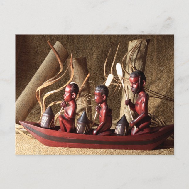 Postal Arte africano (Anverso)