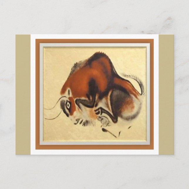 Postal Arte ALTAMIRA CAVE (España) (Anverso)