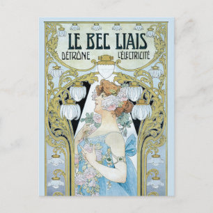 Postal Arte Antiguo Nouveau Le Bec Liais, Privat Livemont