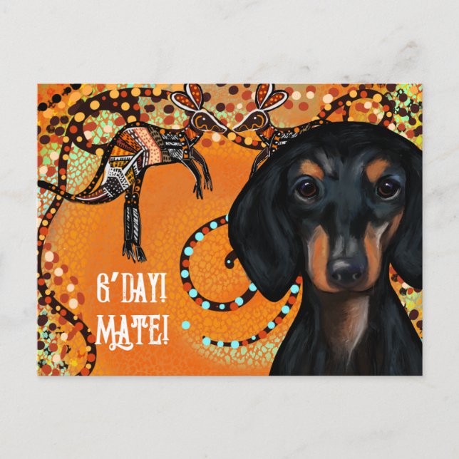 POSTAL ARTE AUSTRALIA (Anverso)