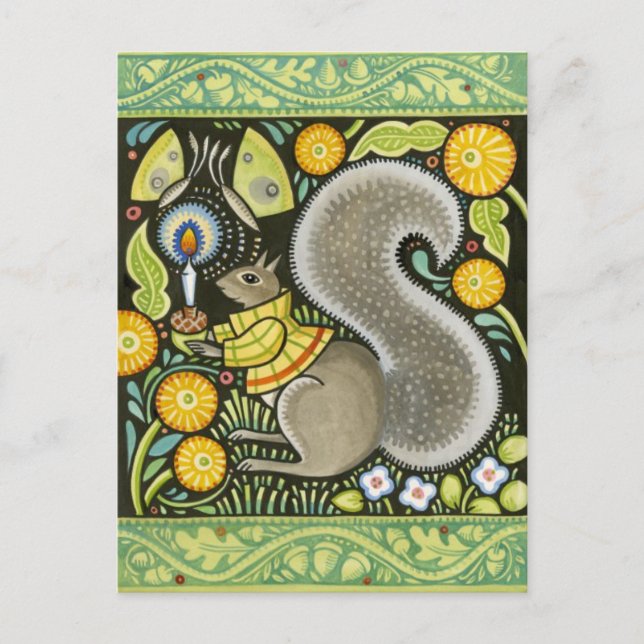 POSTAL ARTE BOHEMIAN MOOSHKA (Anverso)