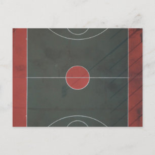 Postal Arte bonito de baloncesto