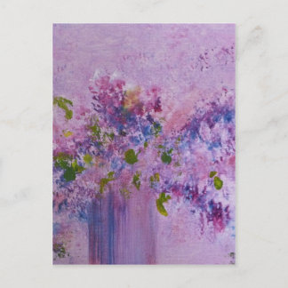Postal Arte "Bouquet floral"