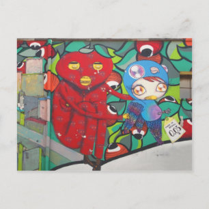 Postal arte callejero
