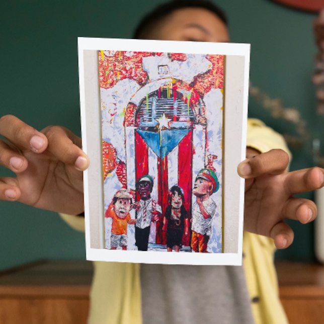 Postal Arte callejero de Puerto Rico (Subido por el creador)