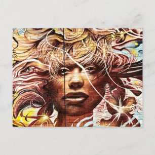 Postal Arte callejero en Brick Lane (1109)